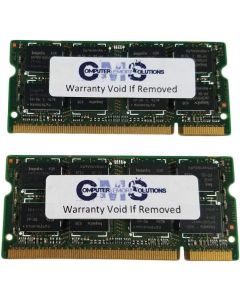 CMS 2GB (2X1GB) DDR2 4200 533MHZ Non ECC SODIMM Memory Ram Upgrade Compatible with IBM Lenovo Thinkpad R52, 73P3845 Notebook Series Ddr2 - A59